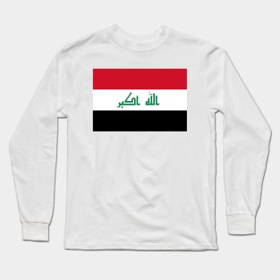 Flag of Iraq Long Sleeve T-Shirt